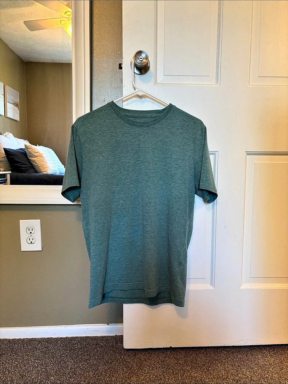 Banana Republic Eco Premium Wash Green T-Shirt